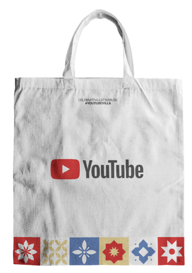 Bolsa personalizada YouTube
